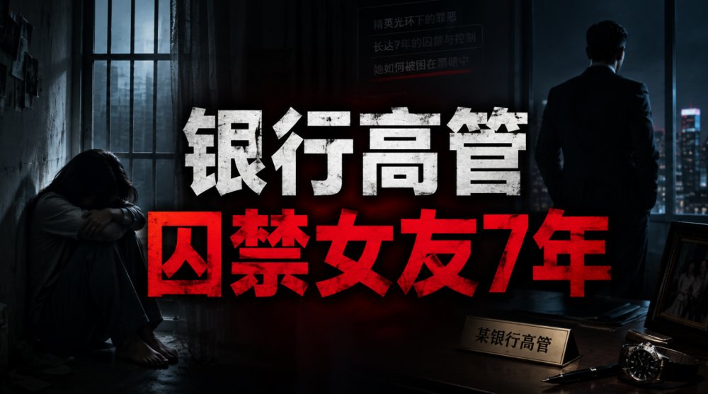 炸裂！银行高管囚禁女友7年，逼她“接待”近500人！连分娩当天都不放过？