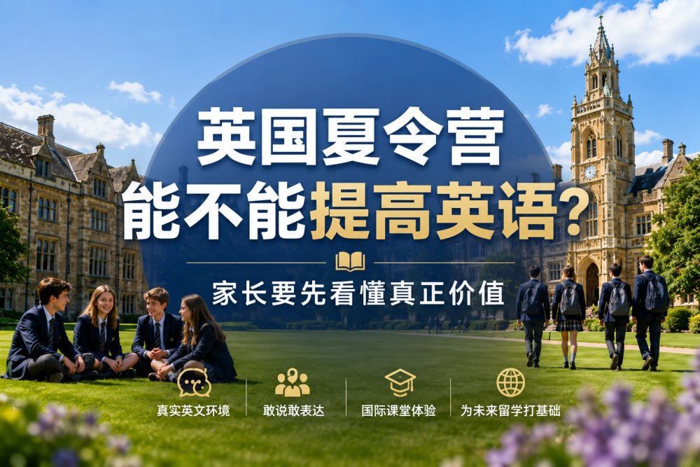 英国夏令营能不能提高英语？家长要先看懂它的真正价值
