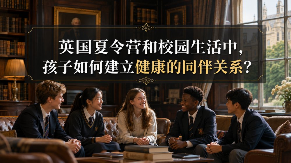 英国夏令营和校园生活中，孩子如何建立健康的同伴关系？