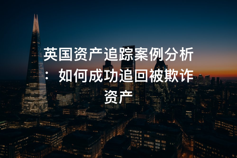 英国资产追踪案例分析：如何成功追回被欺诈资产