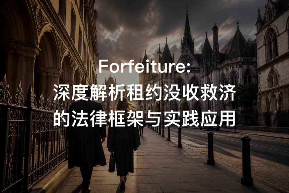 Forfeiture: 深度解析租约没收救济的法律框架与实践应用
