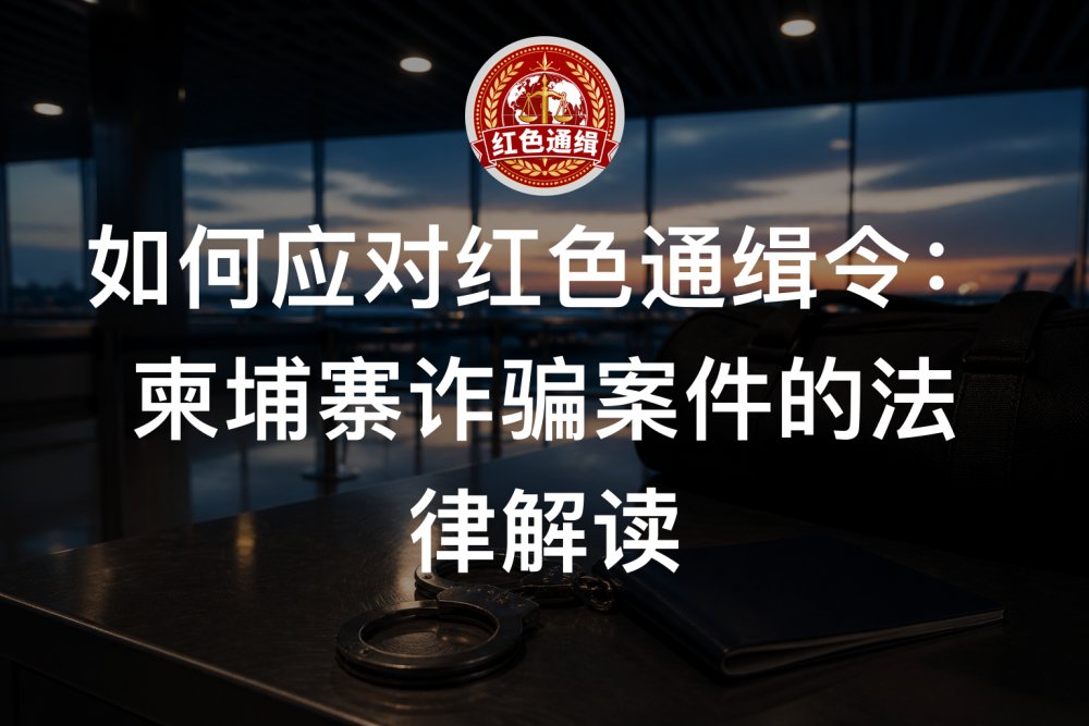 如何应对红色通缉令：柬埔寨诈骗案件的法律解读