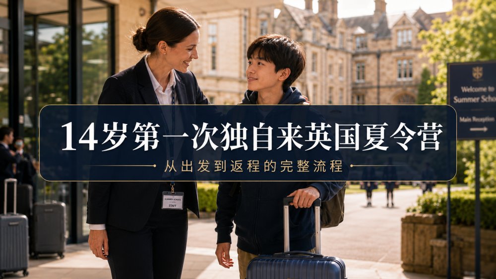 14岁孩子第一次独自来英国夏令营全过程