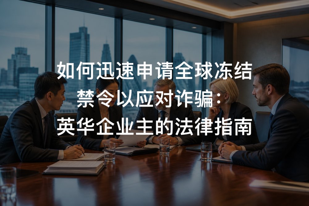 如何迅速申请全球冻结禁令以应对诈骗：英华企业主的法律指南
