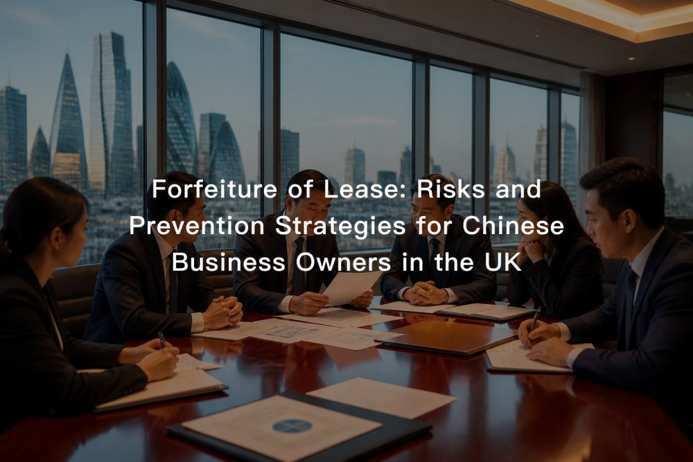 Forfeiture of Lease: Risks and Prevention Strategies for Chinese Business Owners in the UK