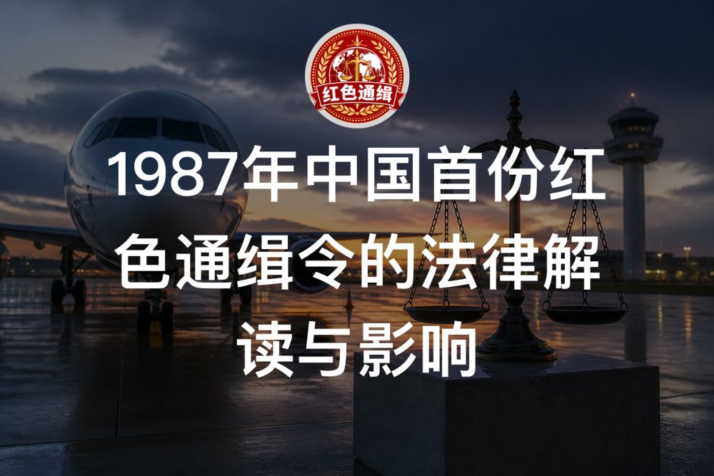 1987年中国首份红色通缉令的法律解读与影响