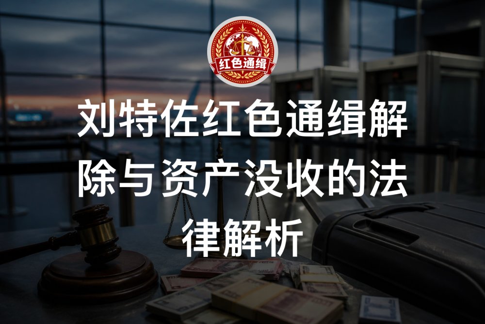 刘特佐红色通缉解除与资产没收的法律解析
