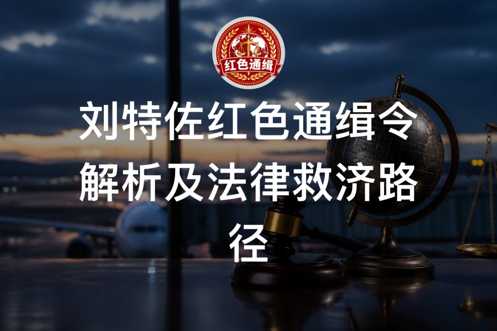 刘特佐红色通缉令解析及法律救济路径