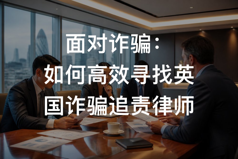 面对诈骗：如何高效寻找英国诈骗追责律师