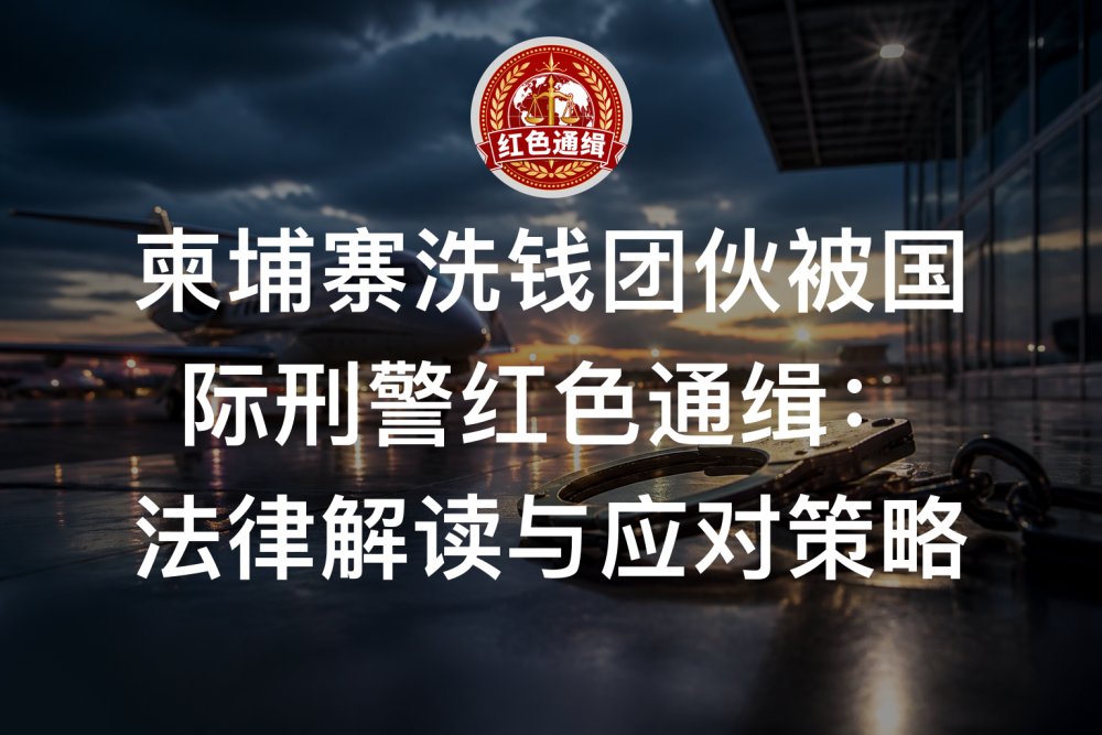 柬埔寨洗钱团伙被国际刑警红色通缉：法律解读与应对策略