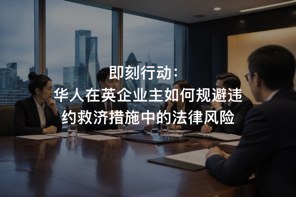 即刻行动：华人在英企业主如何规避违约救济措施中的法律风险