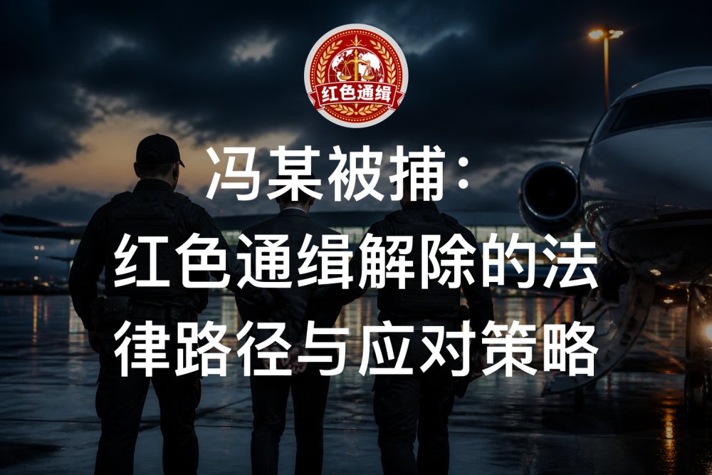 冯某被捕：红色通缉解除的法律路径与应对策略