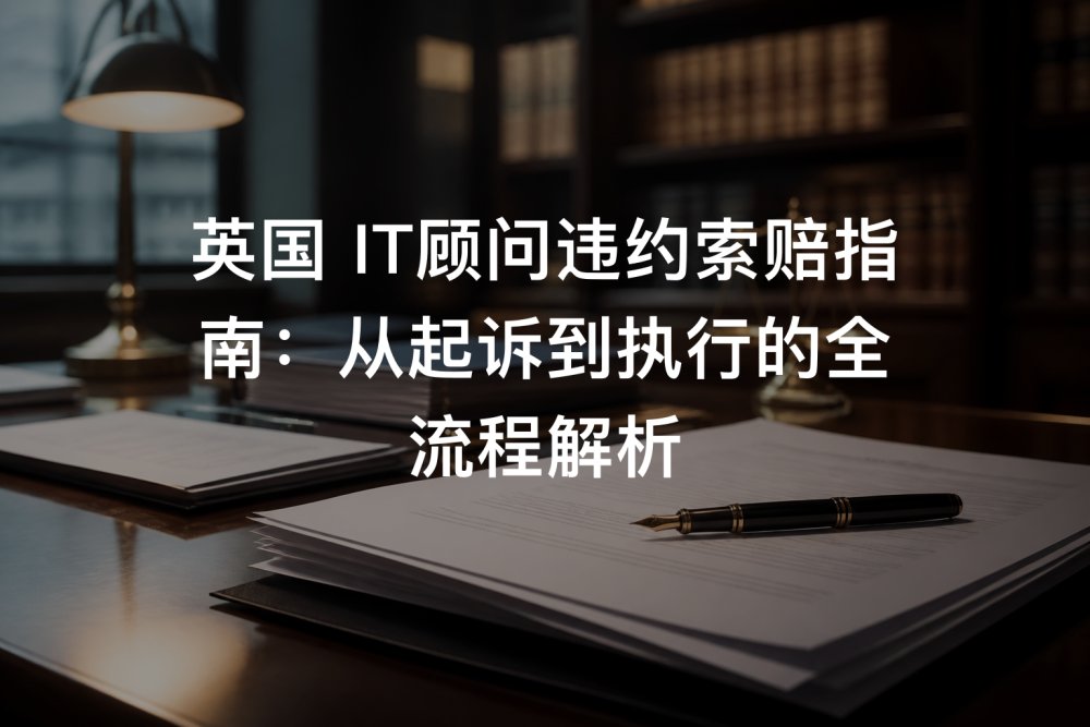 英国 IT顾问违约索赔指南：从起诉到执行的全流程解析
