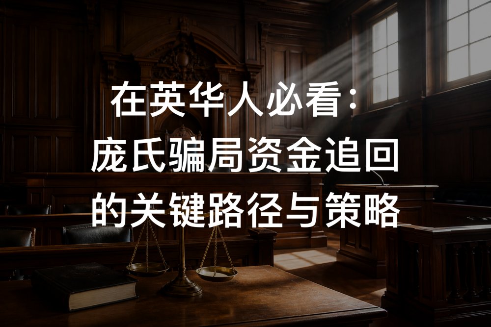 在英华人必看：庞氏骗局资金追回的关键路径与策略