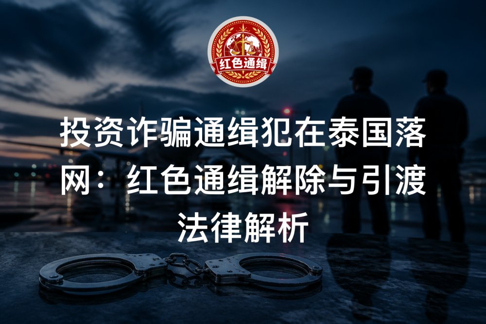 投资诈骗通缉犯在泰国落网：红色通缉解除与引渡法律解析