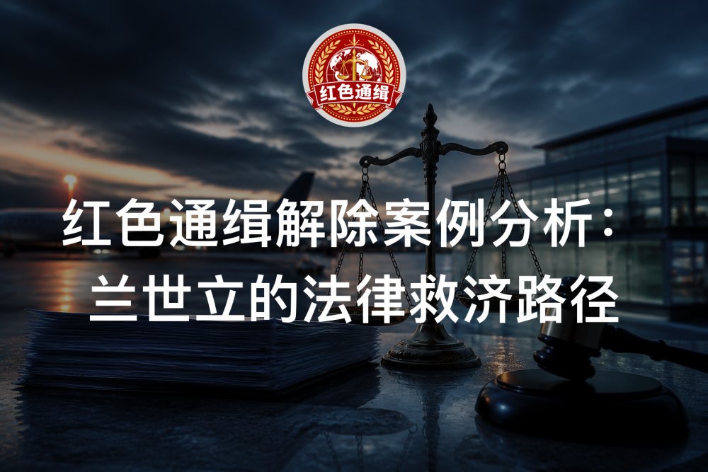 红色通缉解除案例分析：兰世立的法律救济路径