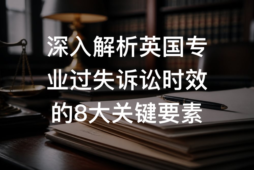 深入解析英国专业过失诉讼时效的8大关键要素