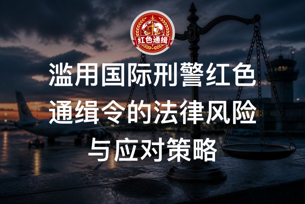 滥用国际刑警红色通缉令的法律风险与应对策略