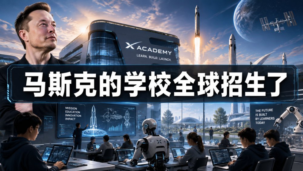 马斯克的学校全球招生了！不考试、老师全是科学家，看完课程表我惊呆了...