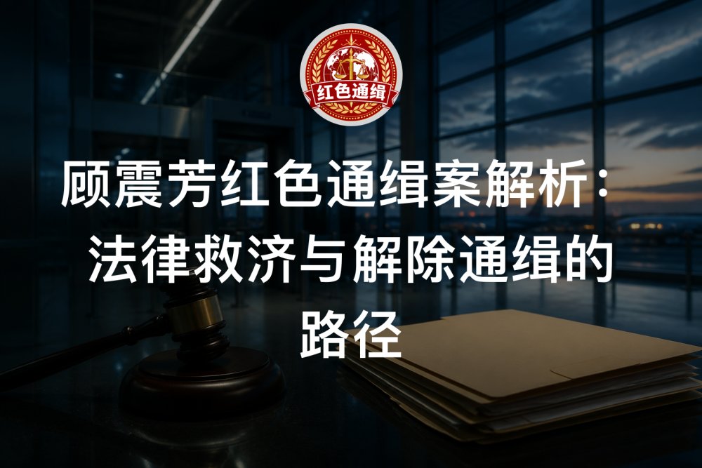顾震芳红色通缉案解析：法律救济与解除通缉的路径