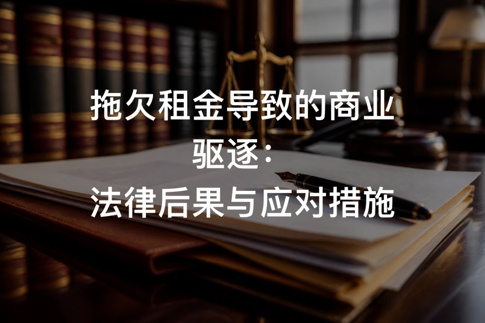 拖欠租金导致的商业驱逐：法律后果与应对措施
