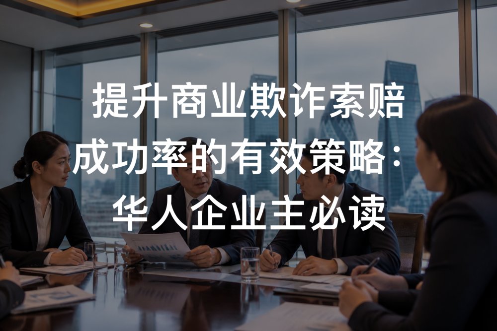 提升商业欺诈索赔成功率的有效策略：华人企业主必读
