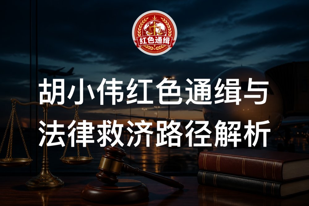 胡小伟红色通缉与法律救济路径解析