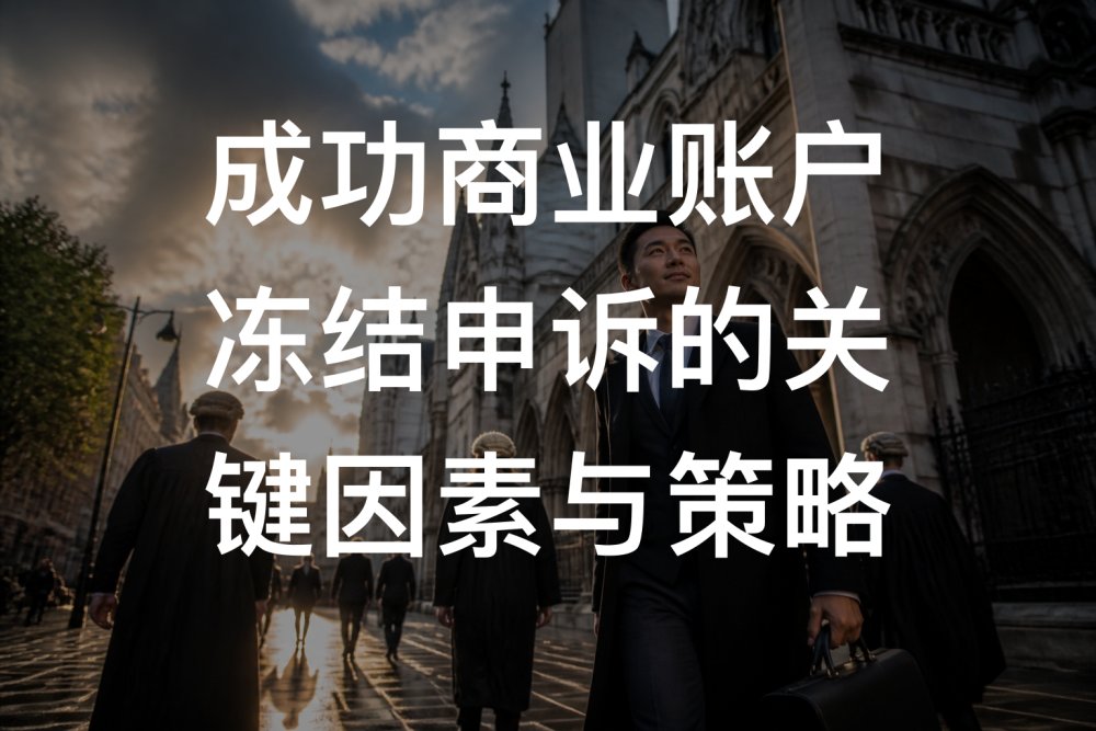 成功商业账户冻结申诉的关键因素与策略