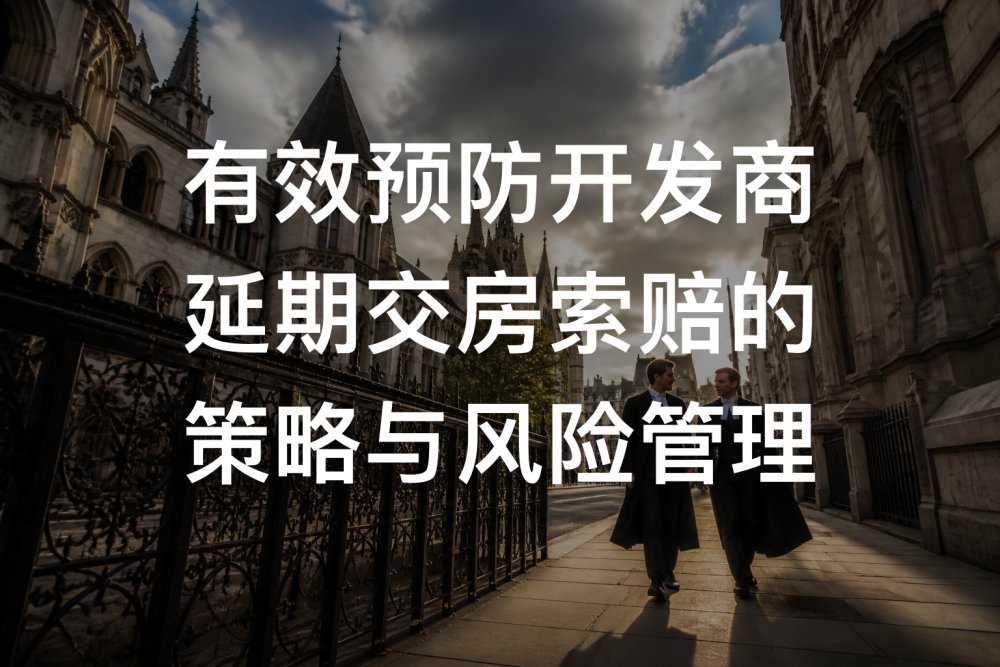 有效预防开发商延期交房索赔的策略与风险管理