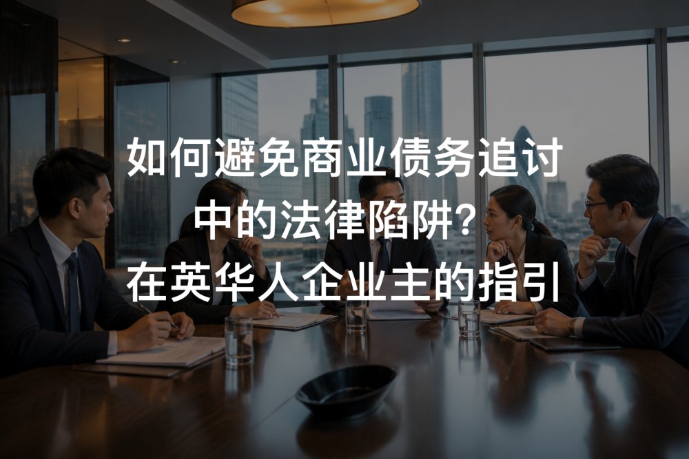 如何避免商业债务追讨中的法律陷阱？在英华人企业主的指引