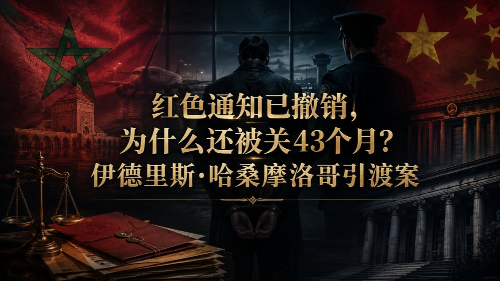 红色通知已撤销，为什么还被关43个月？伊德里斯·哈桑摩洛哥引渡案