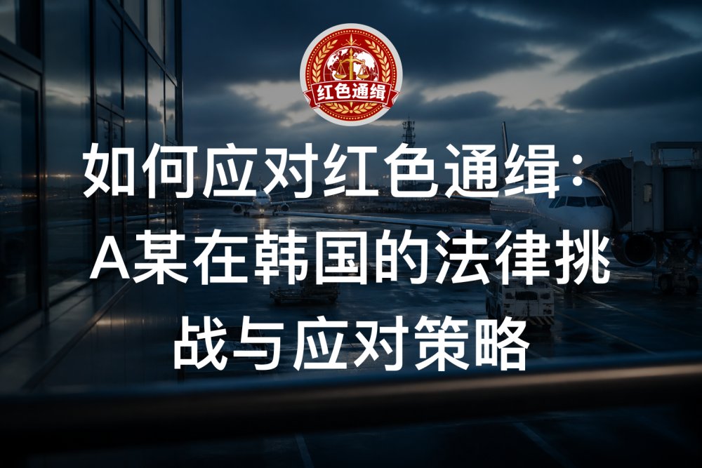 如何应对红色通缉：A某在韩国的法律挑战与应对策略