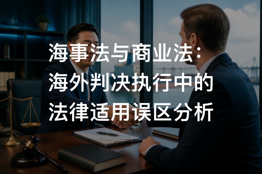 海事法与商业法：海外判决执行中的法律适用误区分析