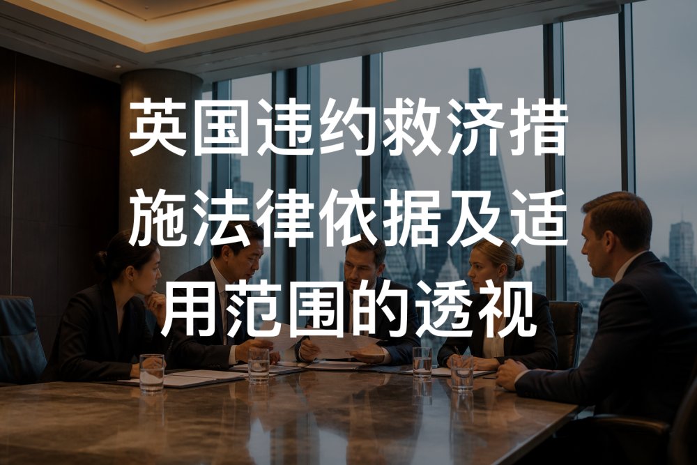 英国违约救济措施法律依据及适用范围的透视