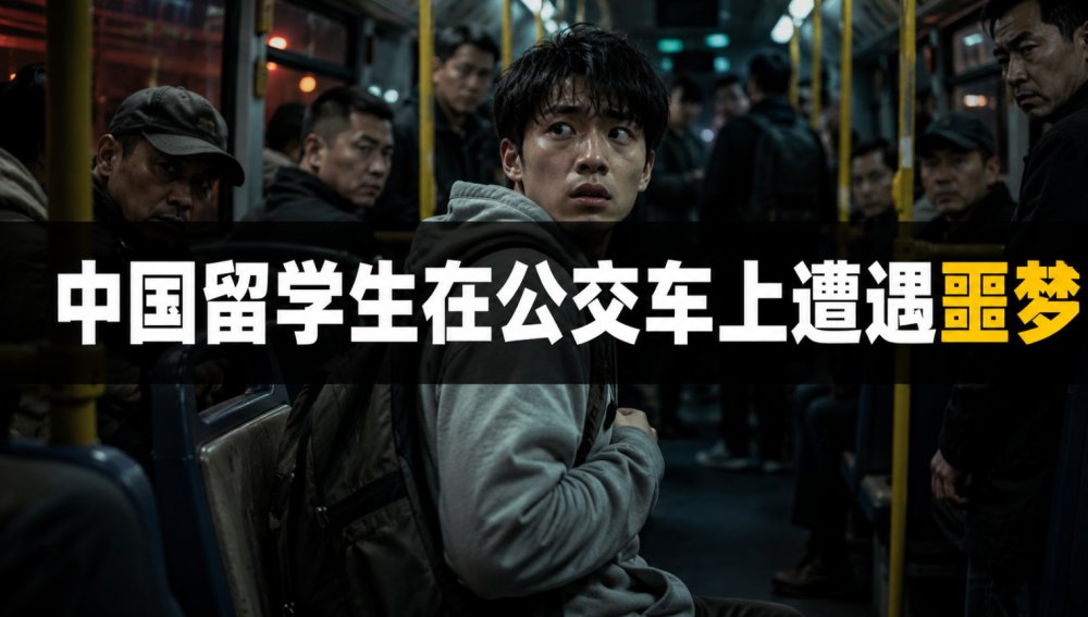 损失15万！中国留学生在公交车上遭遇噩梦，逃下车却发现丢了最重要的它...