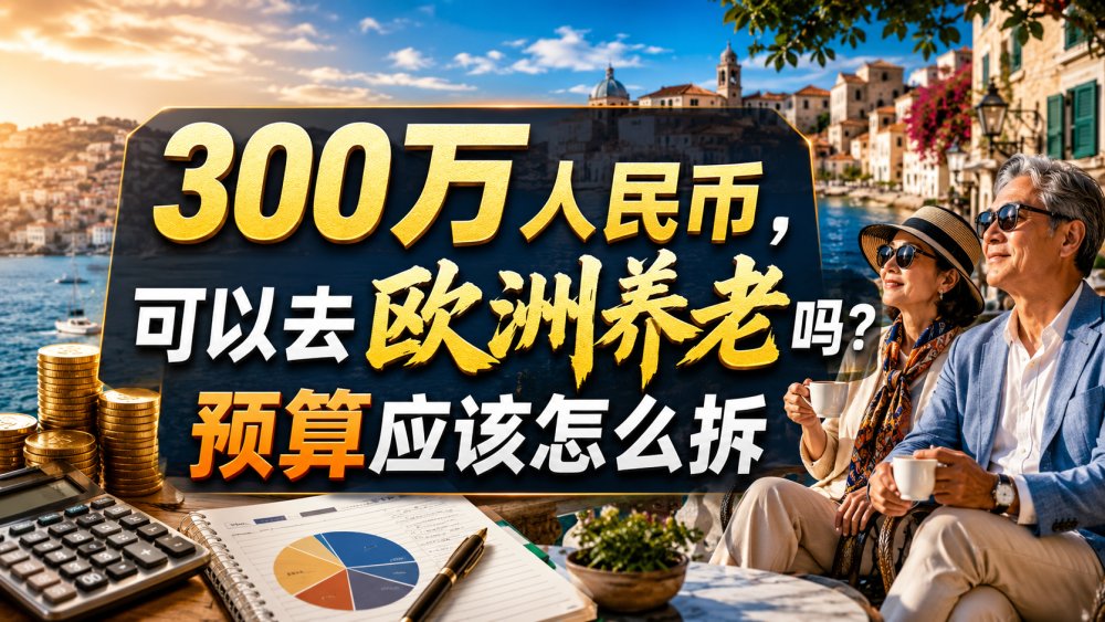 300万人民币，可以去欧洲养老吗？预算应该怎么拆