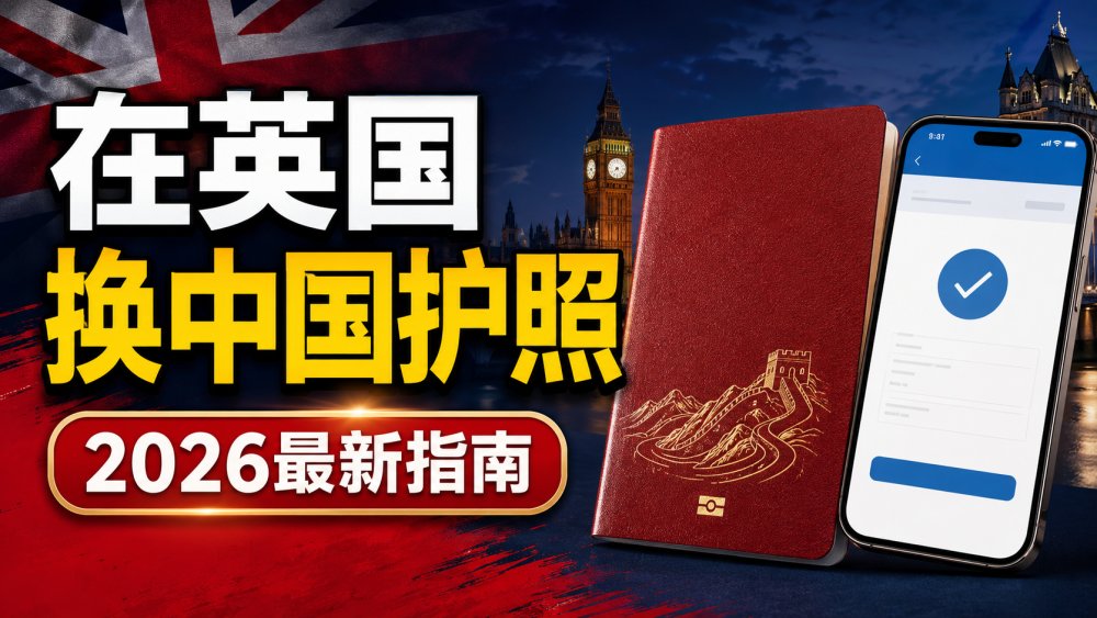 在英国换发中国护照指南：2026年材料、费用与流程
