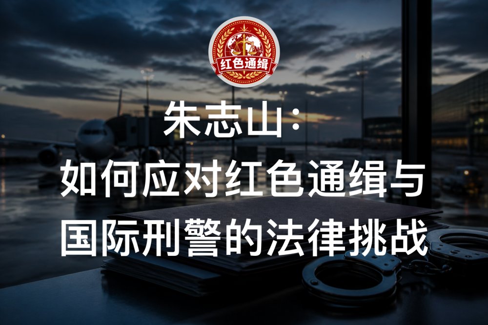 朱志山：如何应对红色通缉与国际刑警的法律挑战