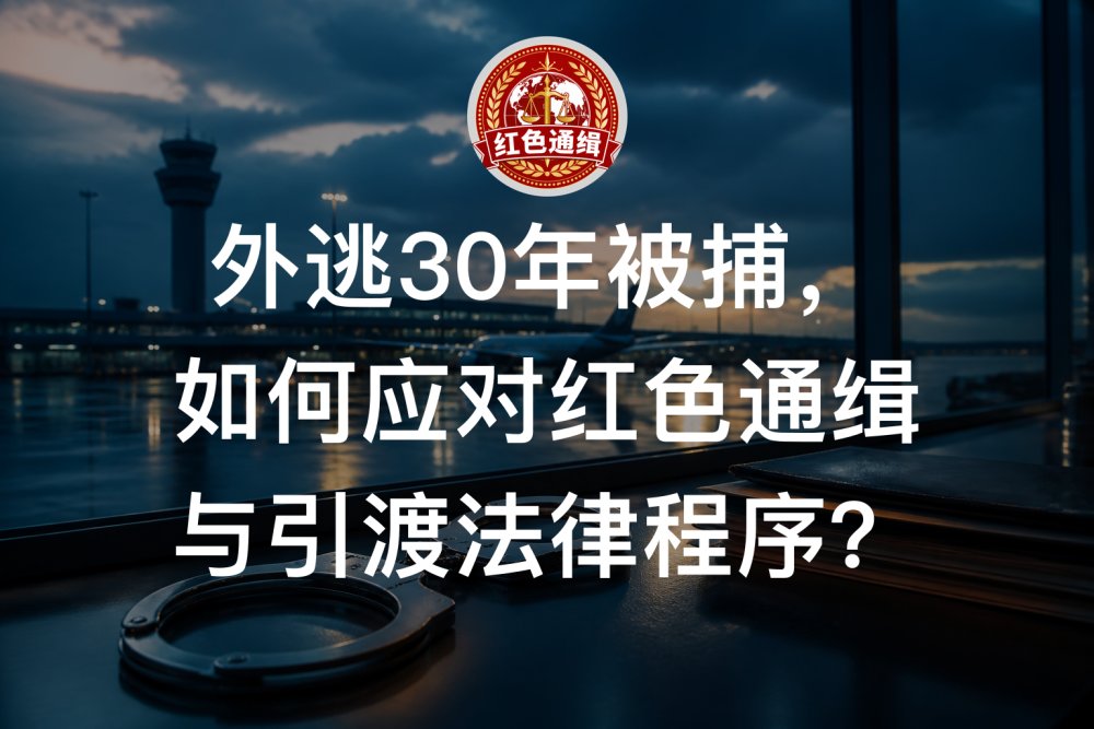 外逃30年被捕，如何应对红色通缉与引渡法律程序？