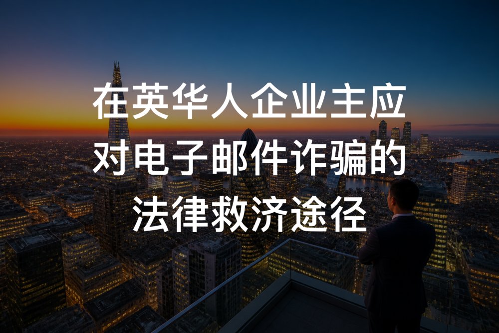 在英华人企业主应对电子邮件诈骗的法律救济途径
