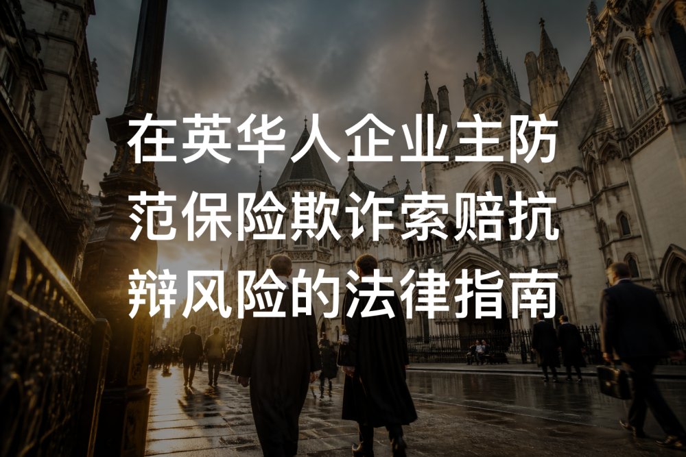 在英华人企业主防范保险欺诈索赔抗辩风险的法律指南