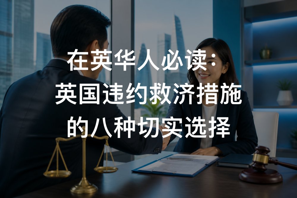 在英华人必读：英国违约救济措施的八种切实选择