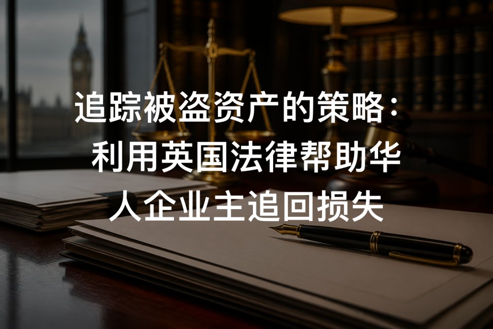 追踪被盗资产的策略：利用英国法律帮助华人企业主追回损失