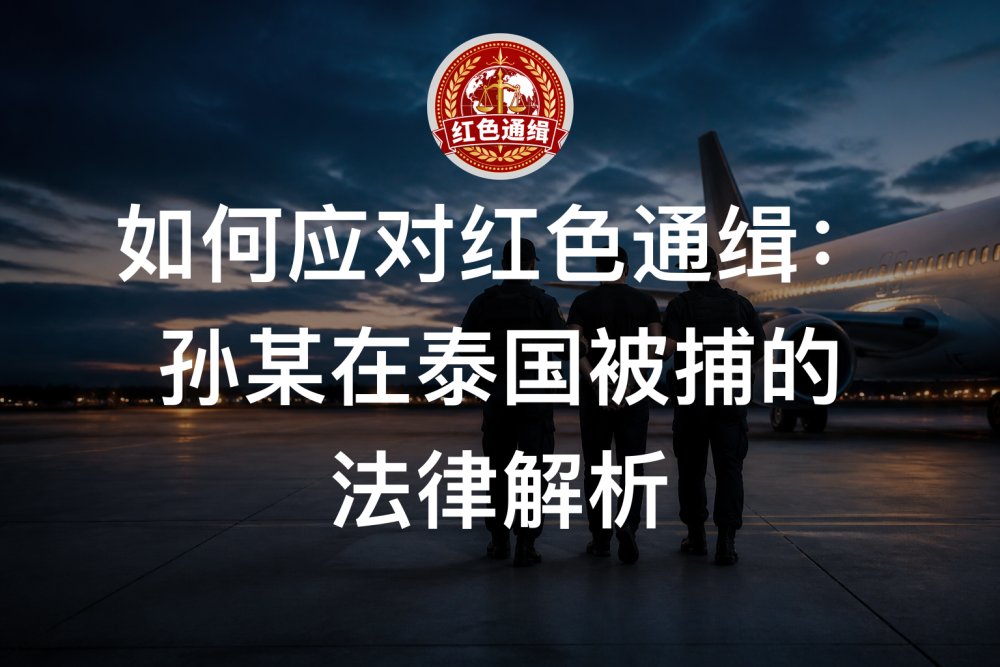如何应对红色通缉：孙某在泰国被捕的法律解析