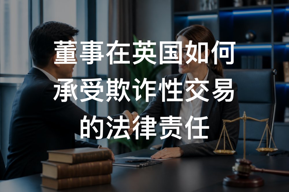 董事在英国如何承受欺诈性交易的法律责任