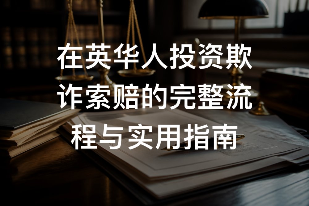 在英华人投资欺诈索赔的完整流程与实用指南
