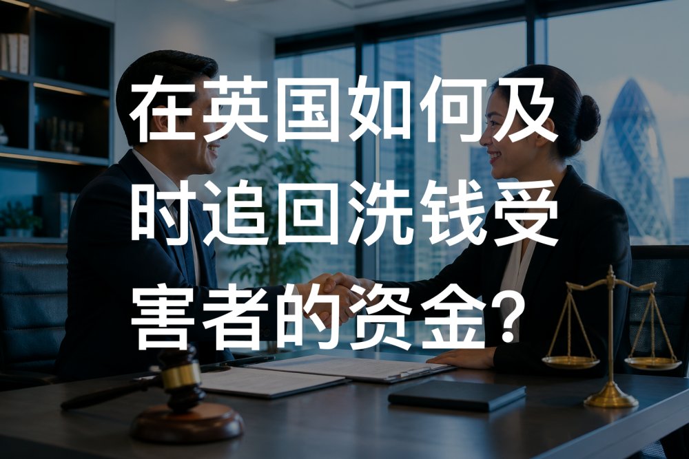在英国如何及时追回洗钱受害者的资金？