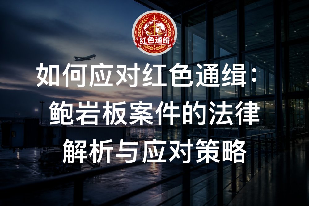 如何应对红色通缉：鲍岩板案件的法律解析与应对策略