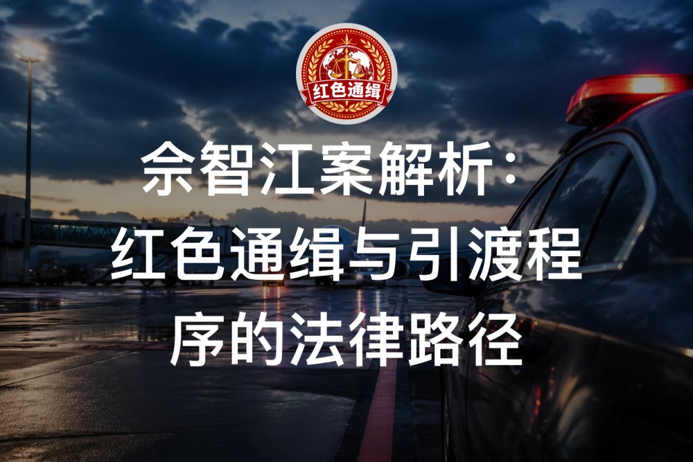 佘智江案解析：红色通缉与引渡程序的法律路径