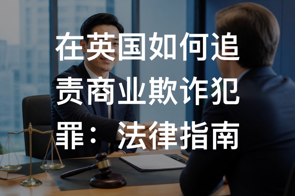 在英国如何追责商业欺诈犯罪：法律指南